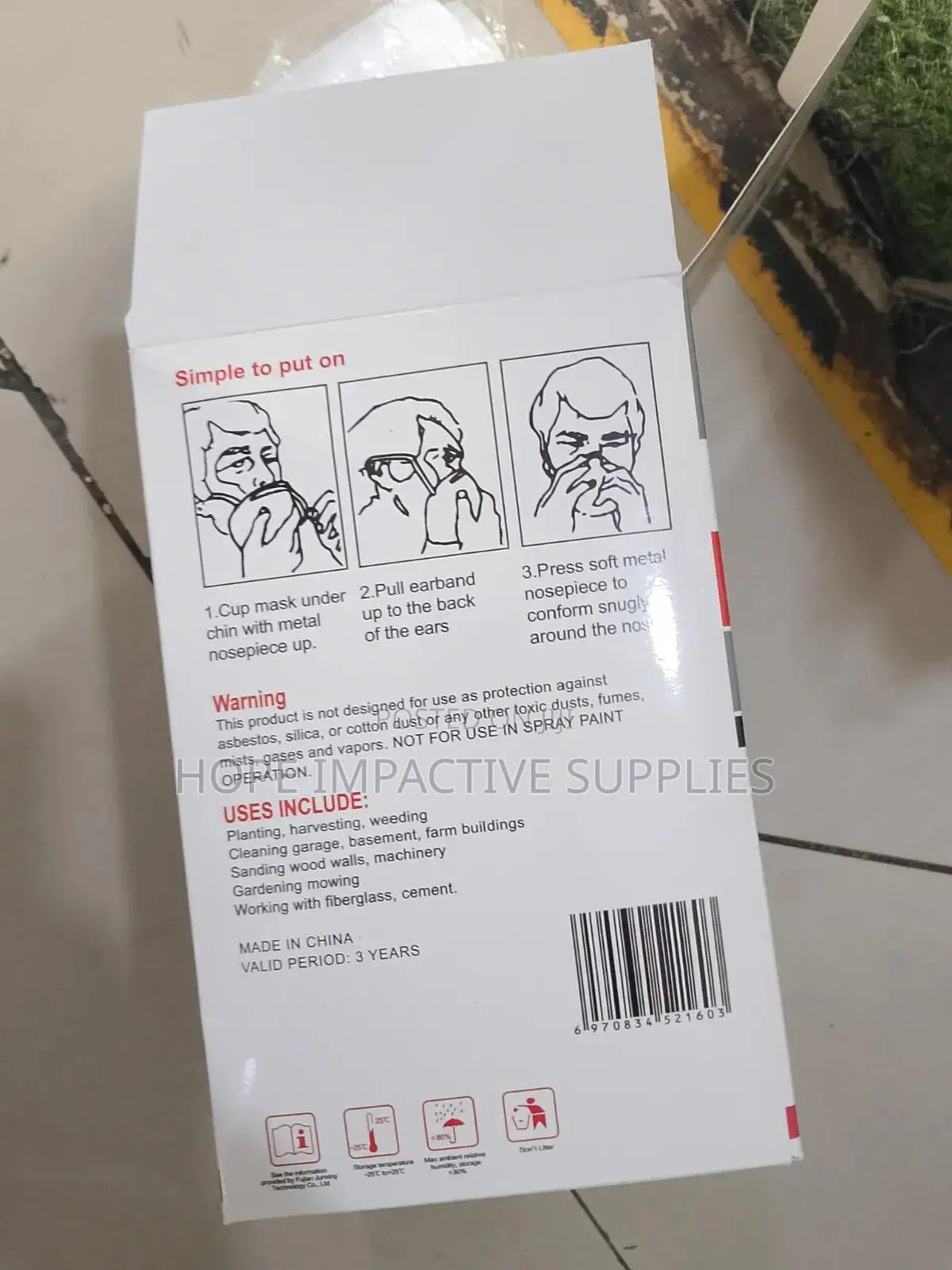 Topone Kn95 Nose Mask Without Valve.(50pcs Per Pack)