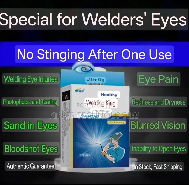 Welder's Eye Nourishing and Health Supplement Eye Drop