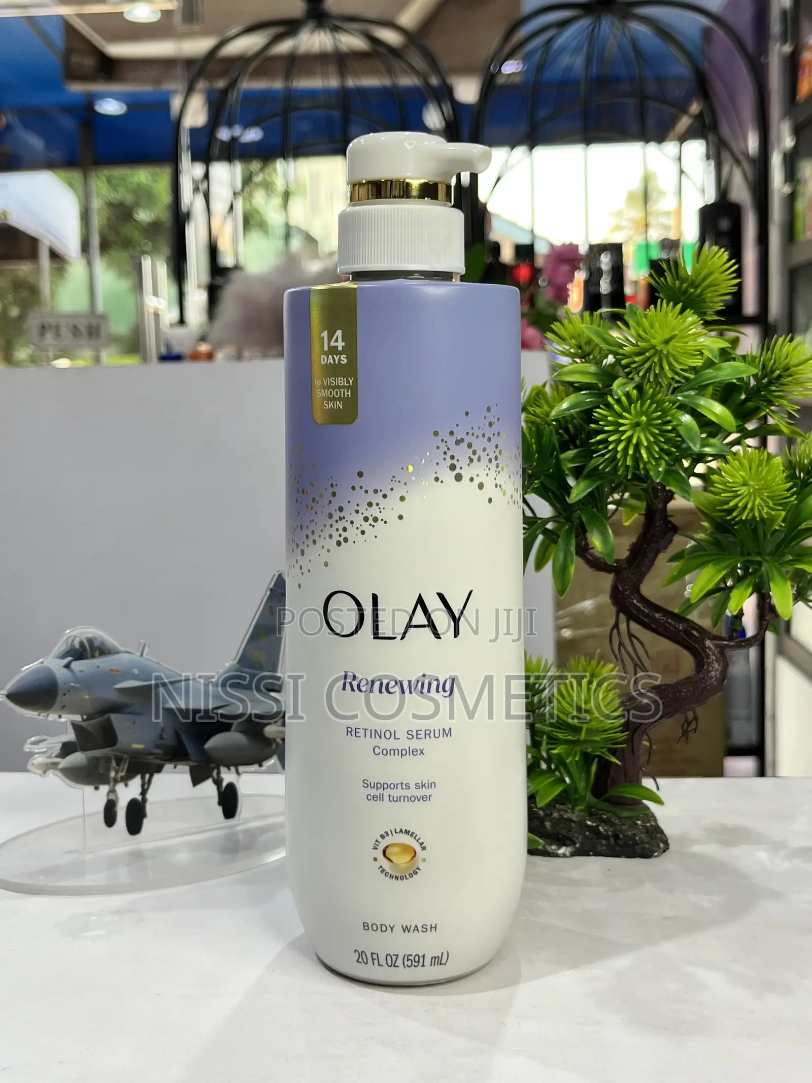 The Olay Retinol Cleansing Renewing Body Wash