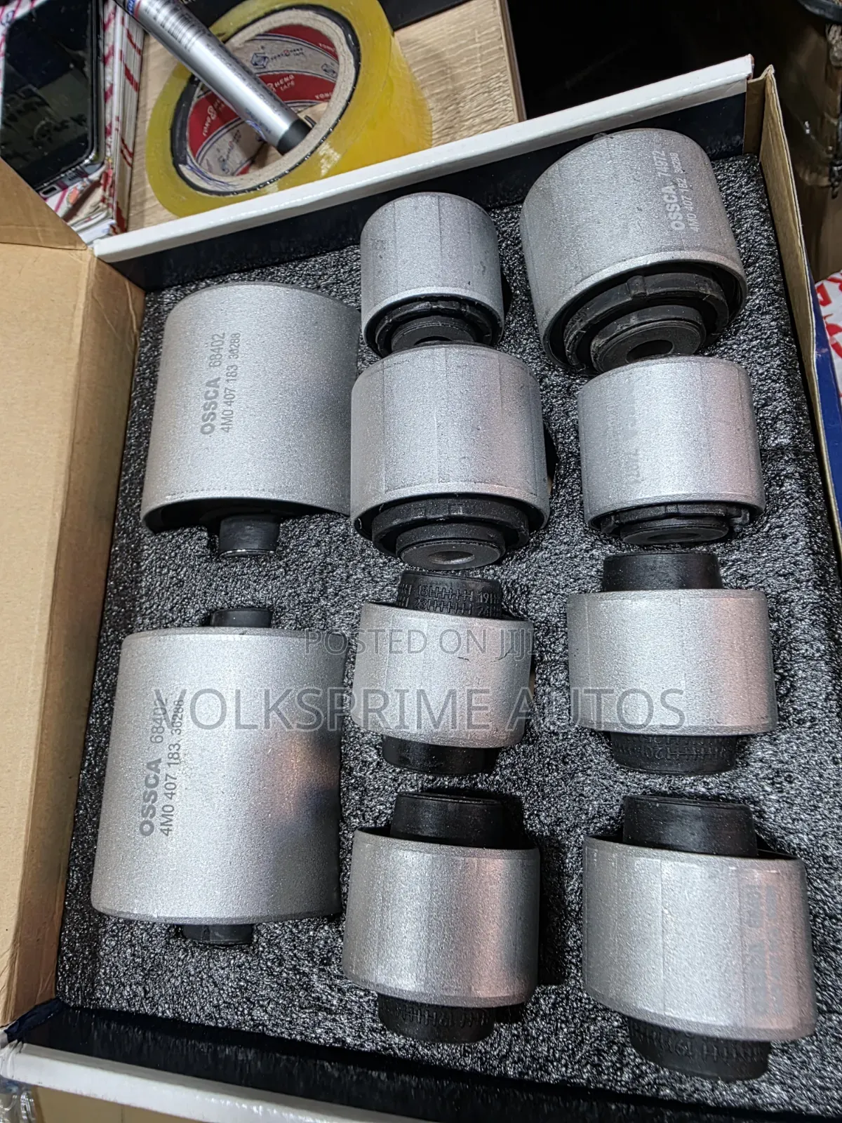 Sets of 4m0 Lower Control Amrs Bushings Fits Audi Q8,Q7,A6 2017-2023