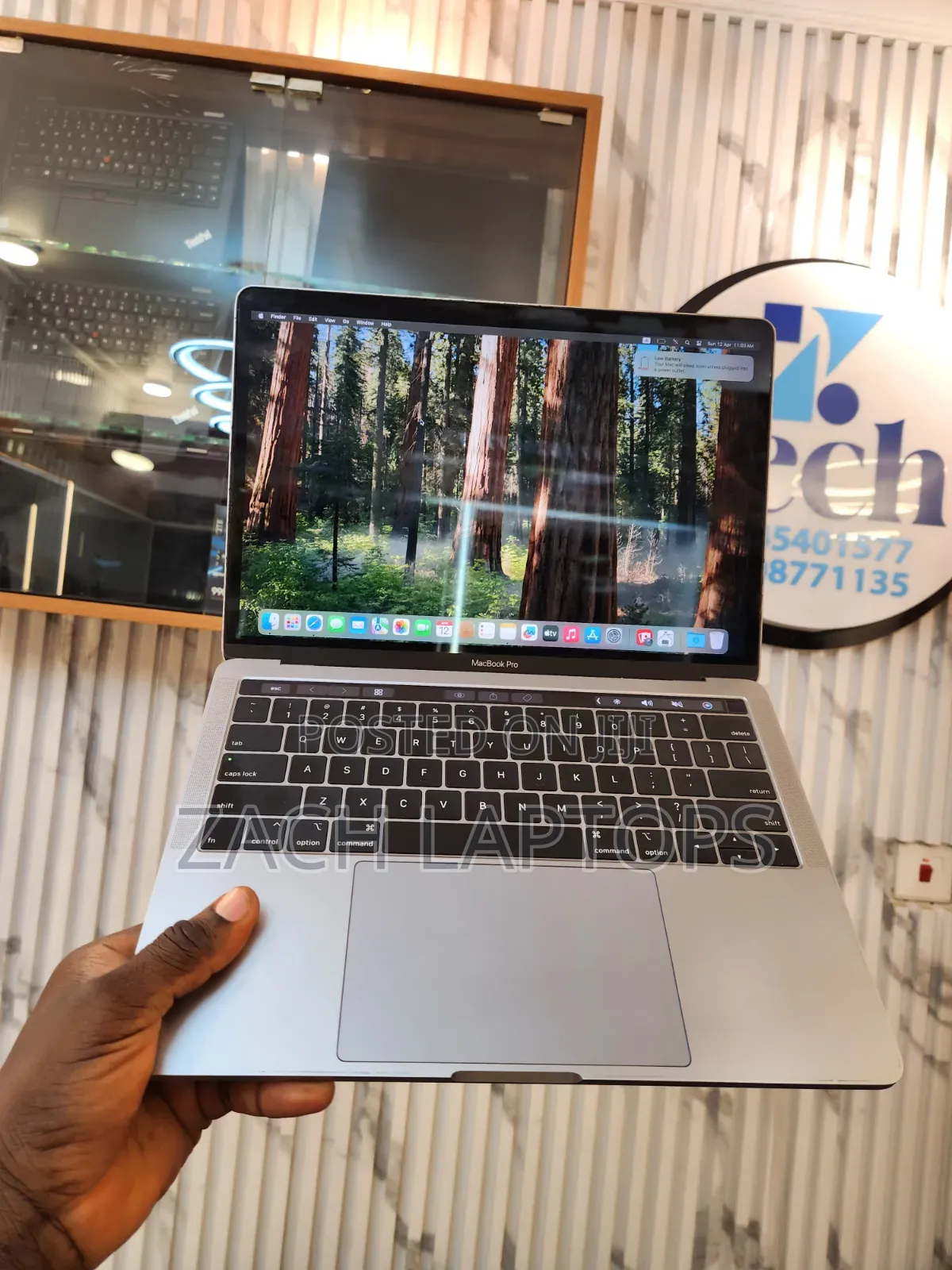 Laptop Apple MacBook Pro 2019 8GB Intel Core i5 SSD 256GB
