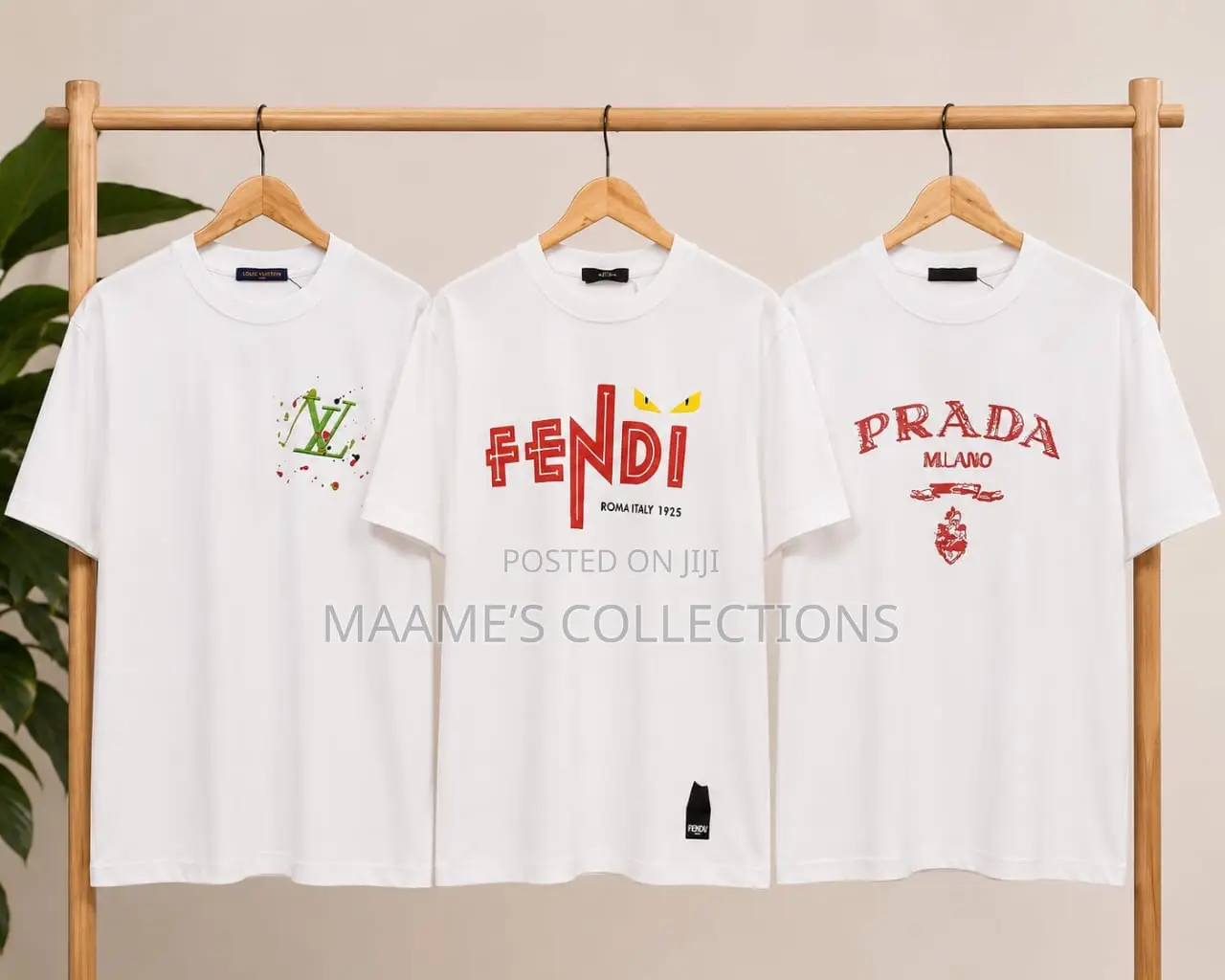 Men's Designer Short-Sleeve Round-Neck T-Shirts
