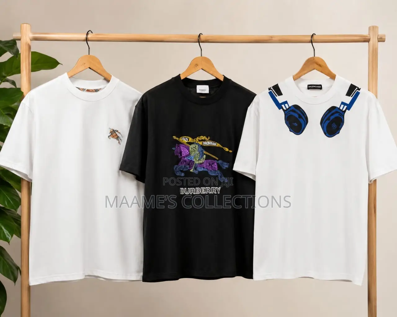Men's Designer Short-Sleeve Round-Neck T-Shirts