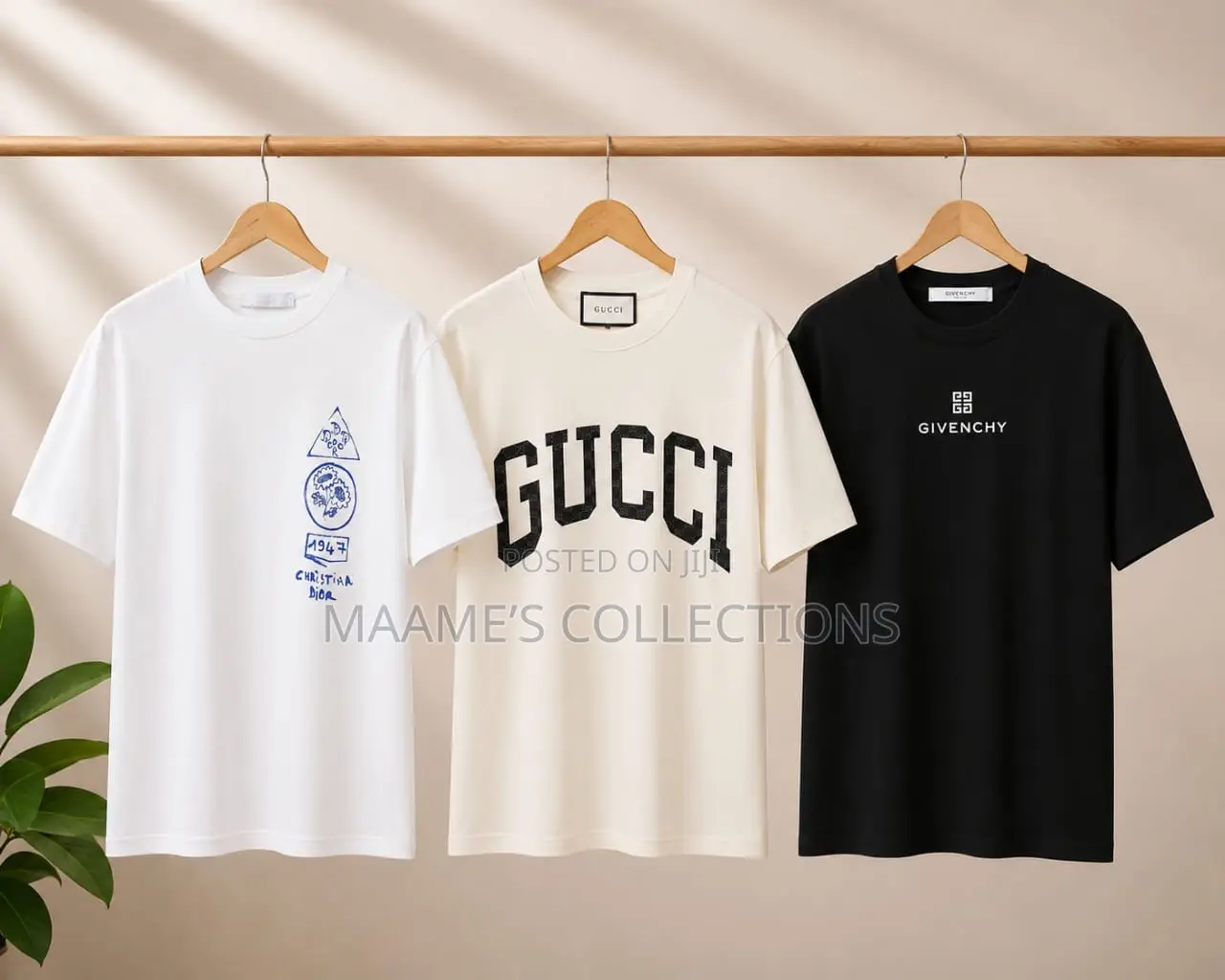 Men's Designer Short-Sleeve Round-Neck T-Shirts
