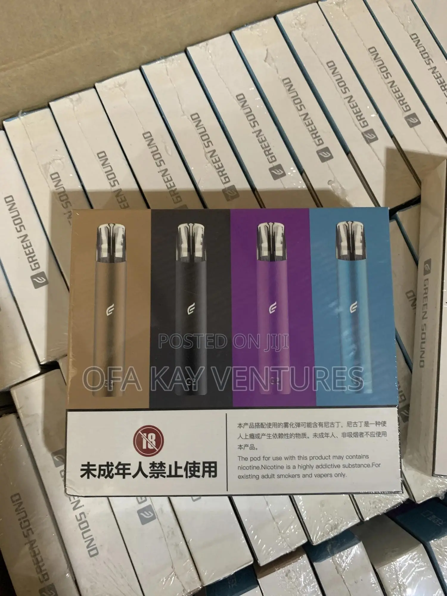 Rechargeable 3 In 1 Vape With Flavor