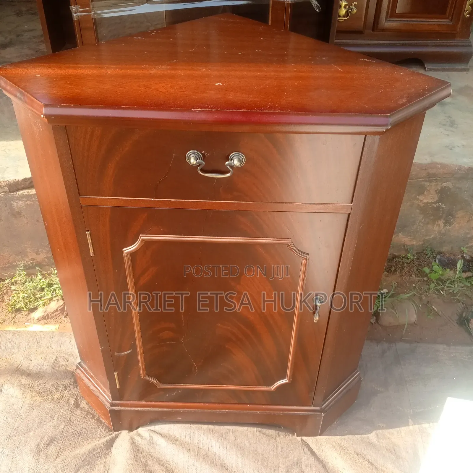 Strong Natural Wood Office/Home Cabinet From the Uk