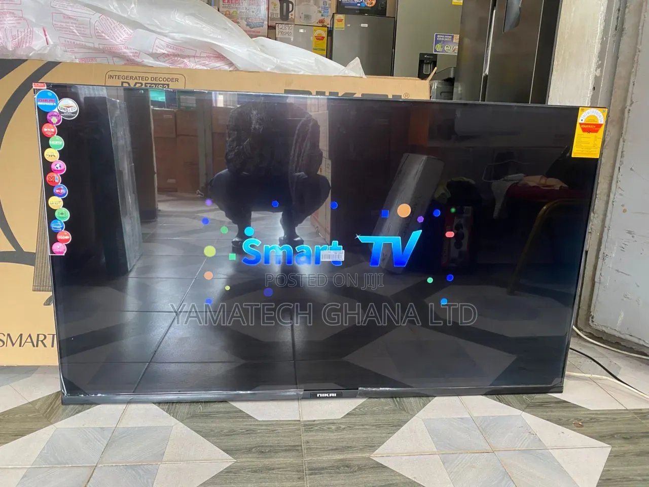 Nikai 55inch Smart High Quality Display Flameless Tv