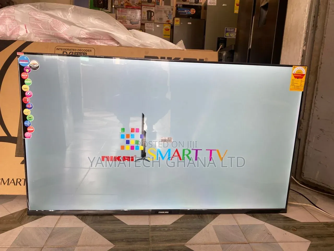 Nikai 55inch Smart High Quality Display Flameless Tv