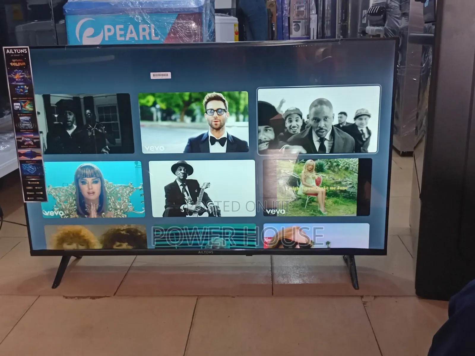 Game, Stream Watch in Style With the Ailyons 43-Inch Tv.