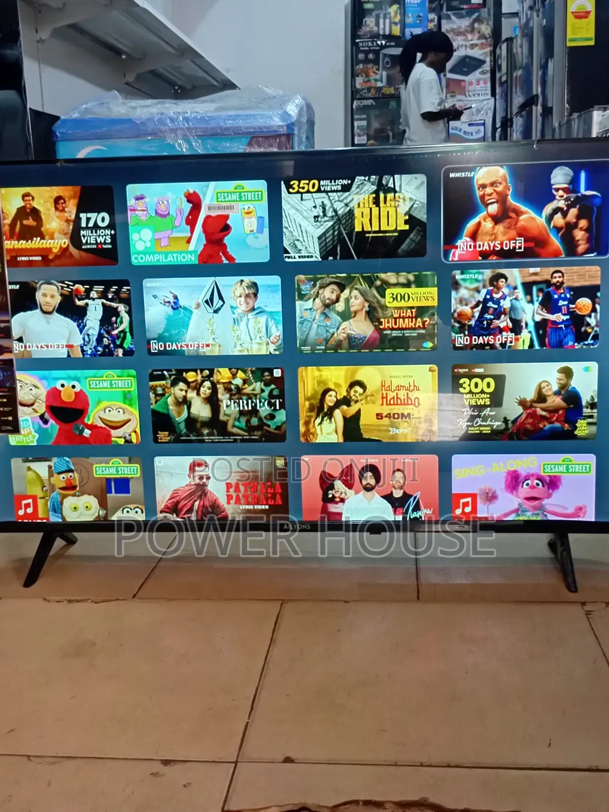 Transform Every Viewing Experience With Ailyons 43-Inch Brilliance.