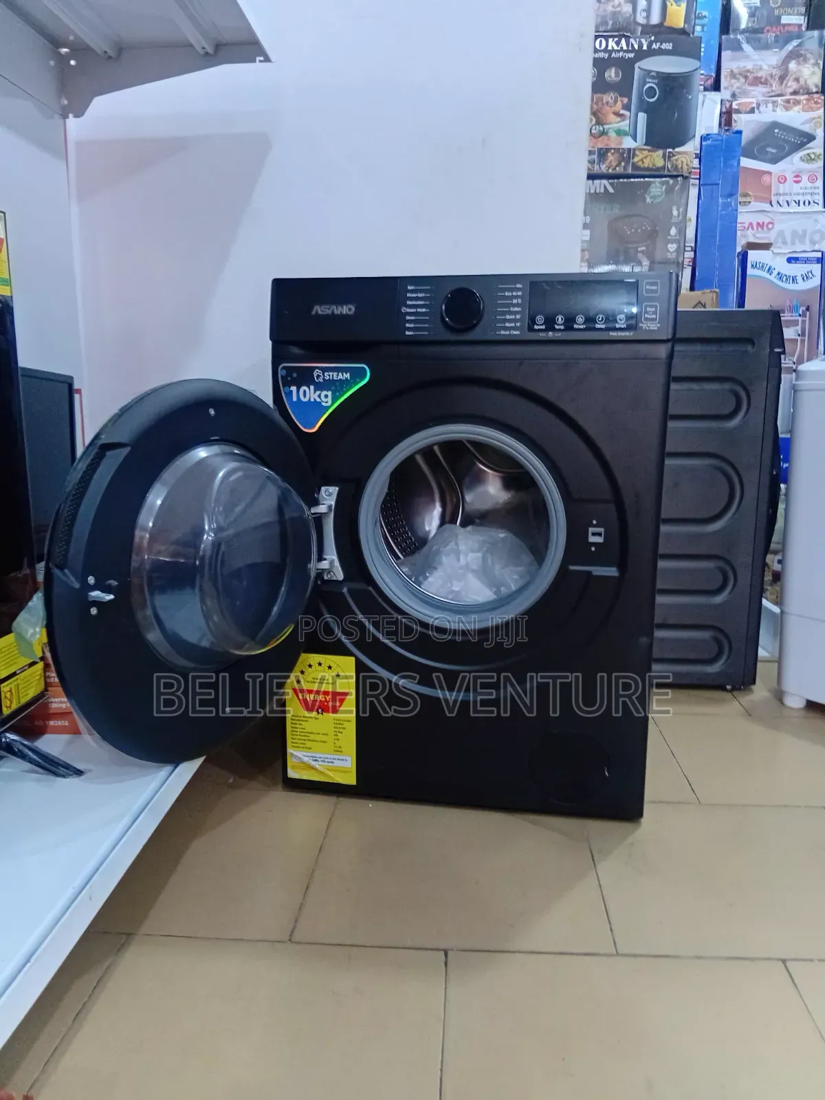 Asano 10kg Washing Machine – Powerful Cleaning for Large Loads 10kg