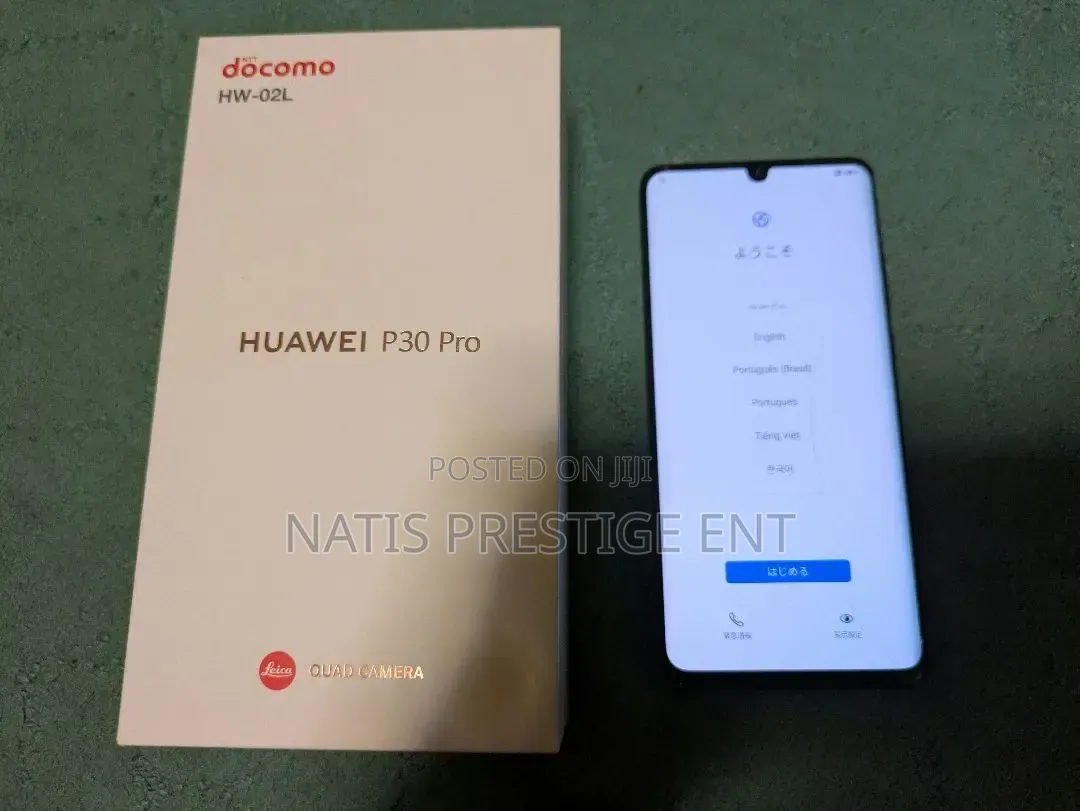New Huawei P30 Pro 256 GB Black