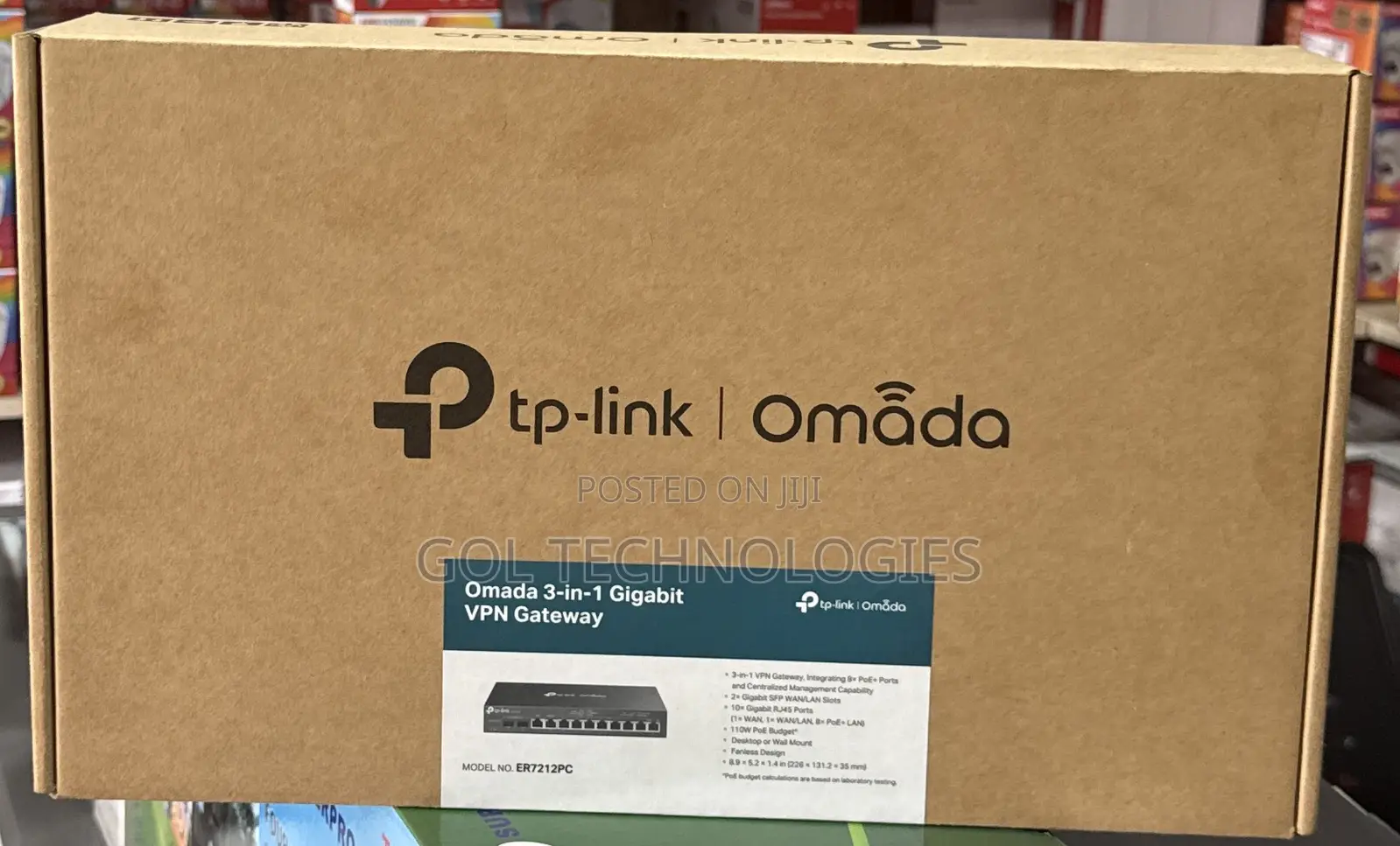 Tp-Link 3-in-1 Gigabit VPN Gateway Er7212pc