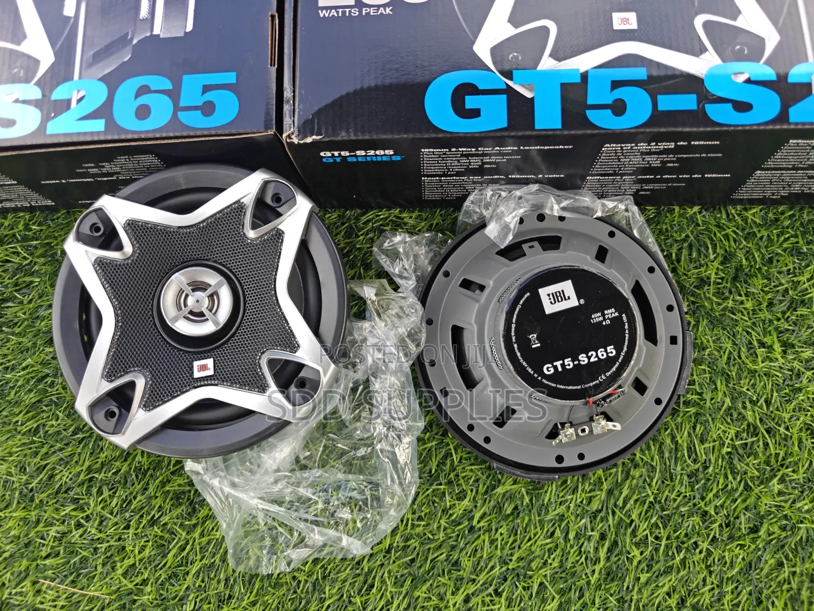SDD Supplies (2pcs or a Pair )Jbl Gt5-625 6.5 Inch Car Door Speaker