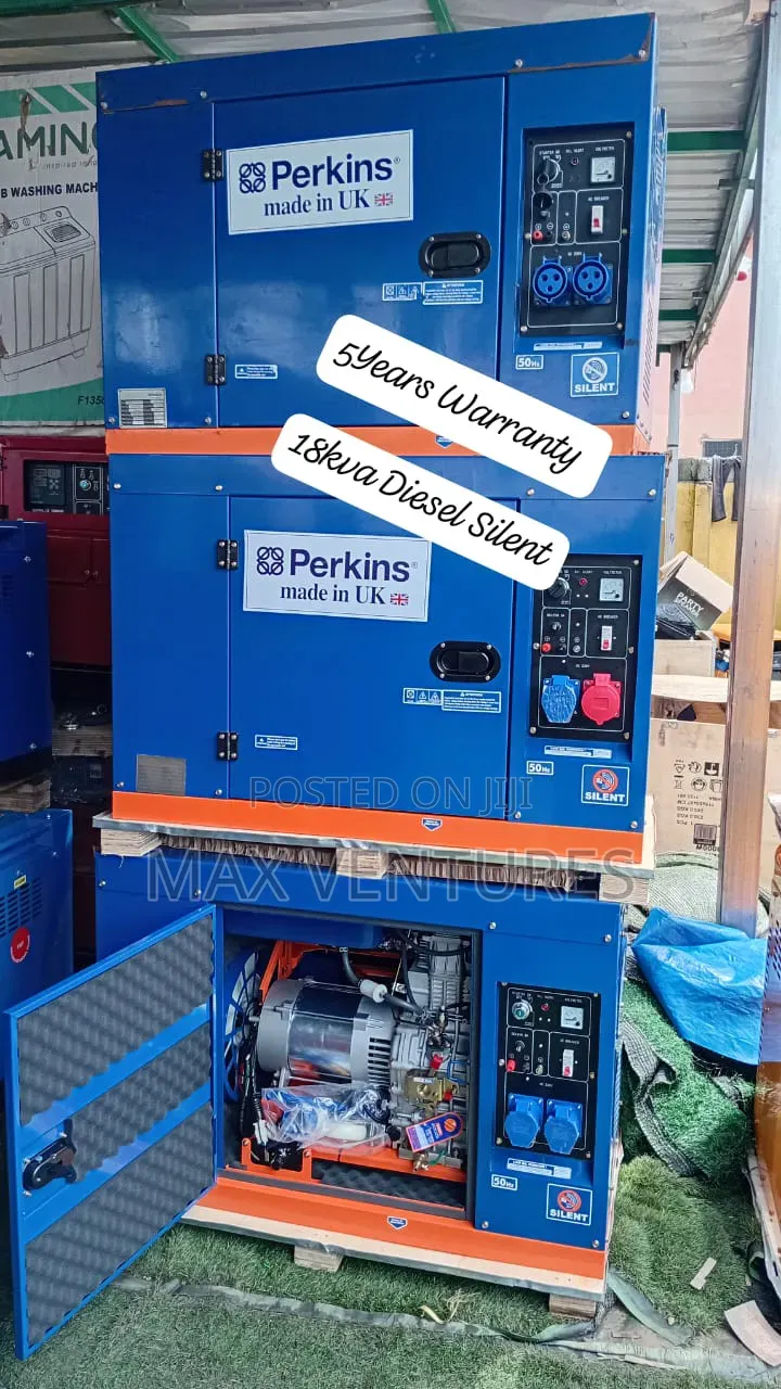 Perkins 18kva Silent Diesel Generator – Heavy Duty Power 18kva