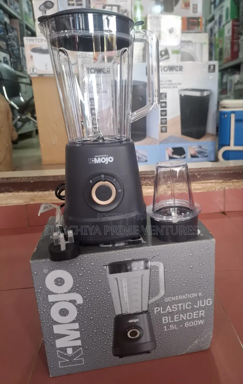 K Mojo Plastic Blender With Grinder From Uk