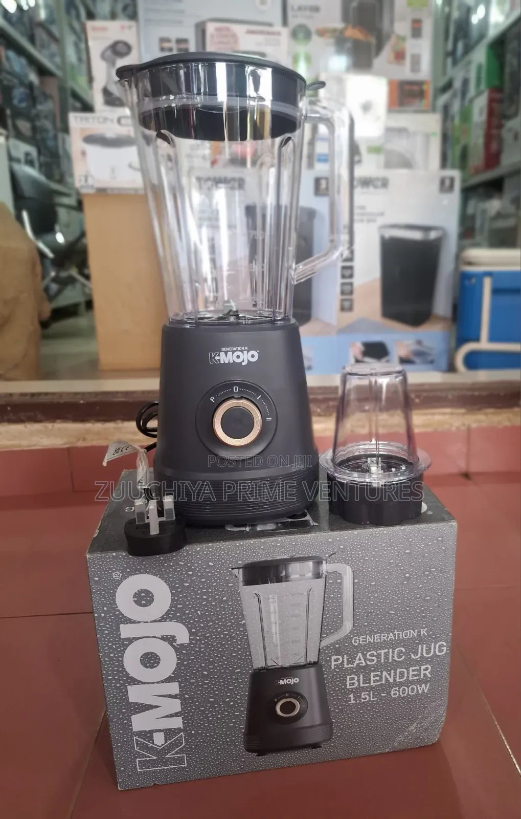 K Mojo Plastic Blender With Grinder From Uk