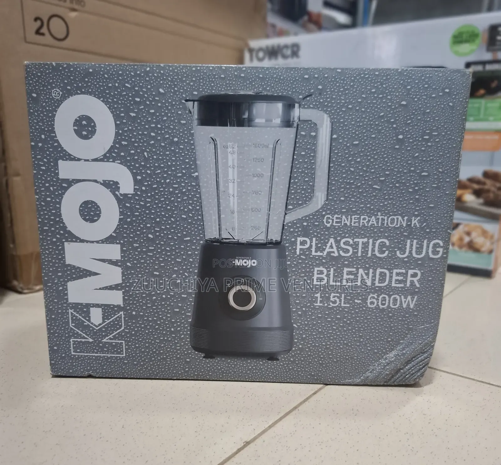 K Mojo Plastic Blender With Grinder From Uk