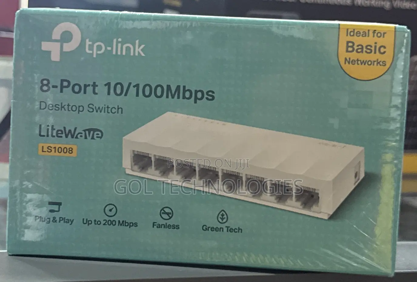 Tp-Link 8-Port Desktop Switch Ls1008