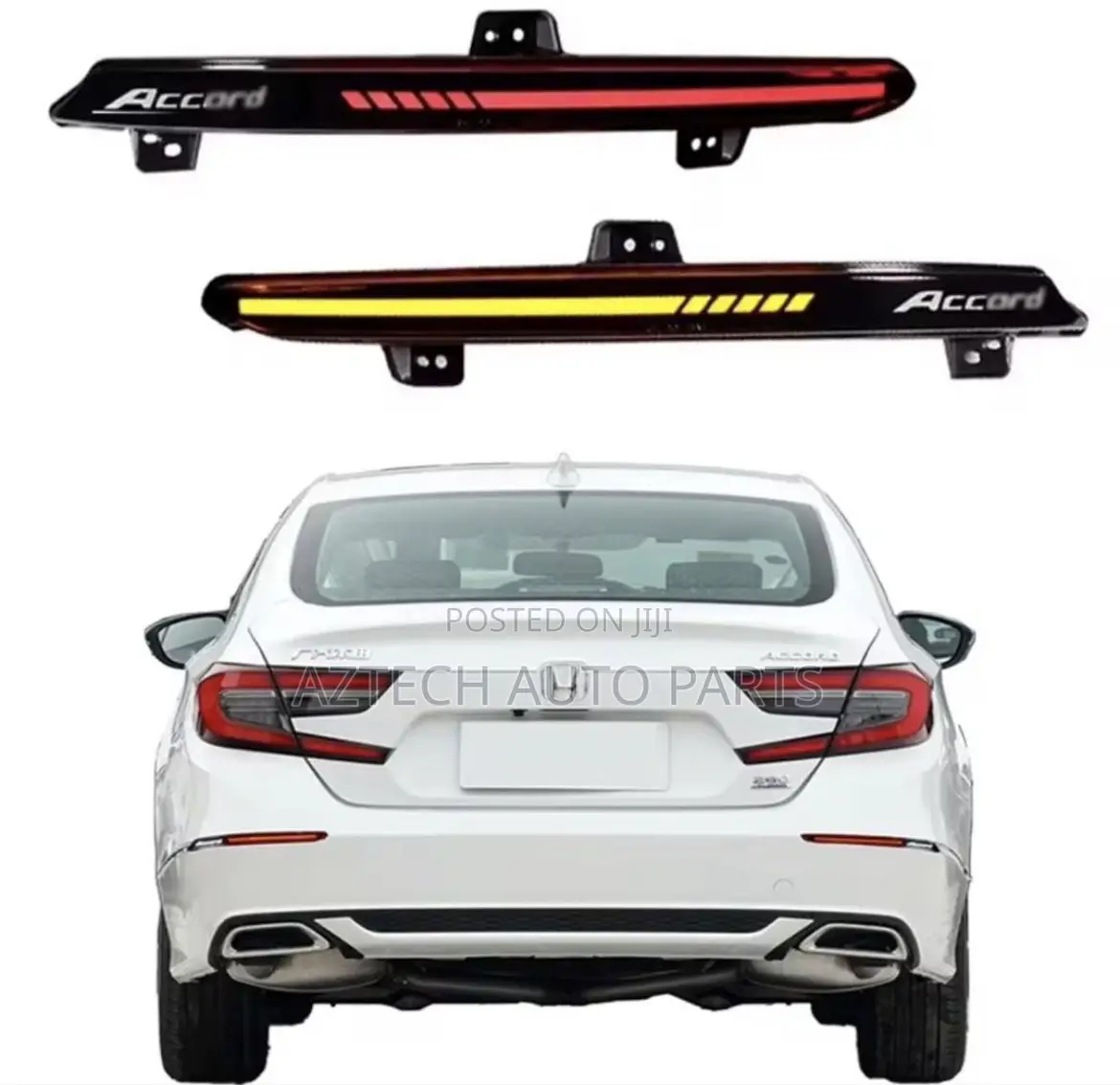 Honda Accord 2018 2019 2020 2021 2022 Led Back Bumper Reflector