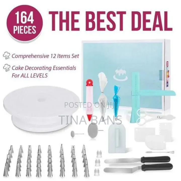164pieces Cake Decoration Set