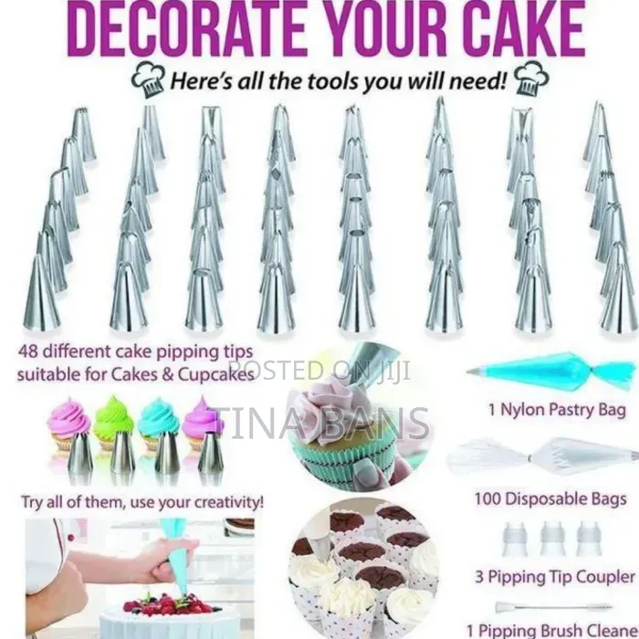 164pieces Cake Decoration Set