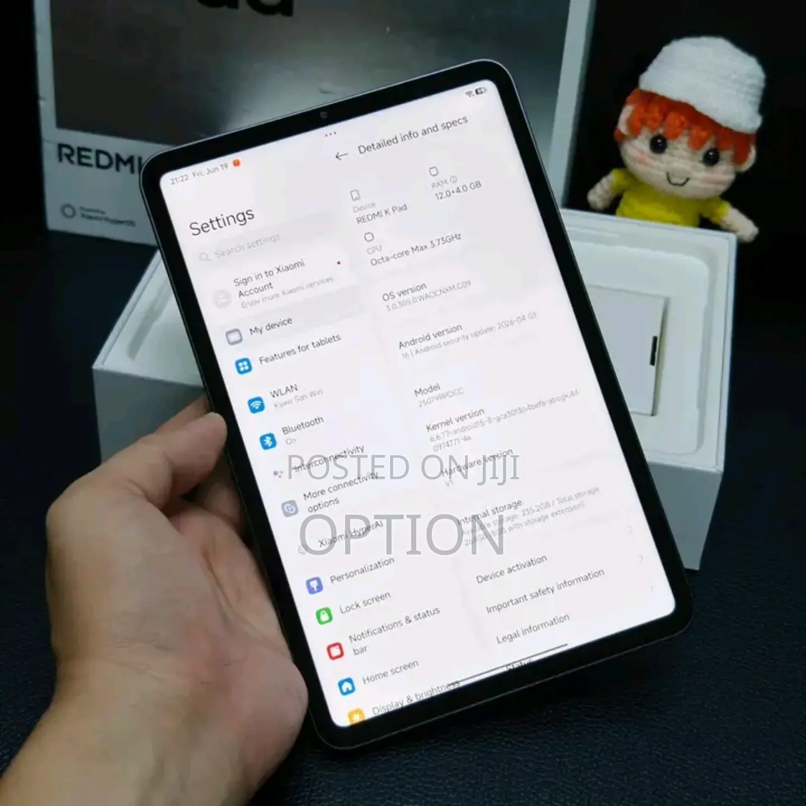 New Xiaomi Redmi Pad 256 GB Gray