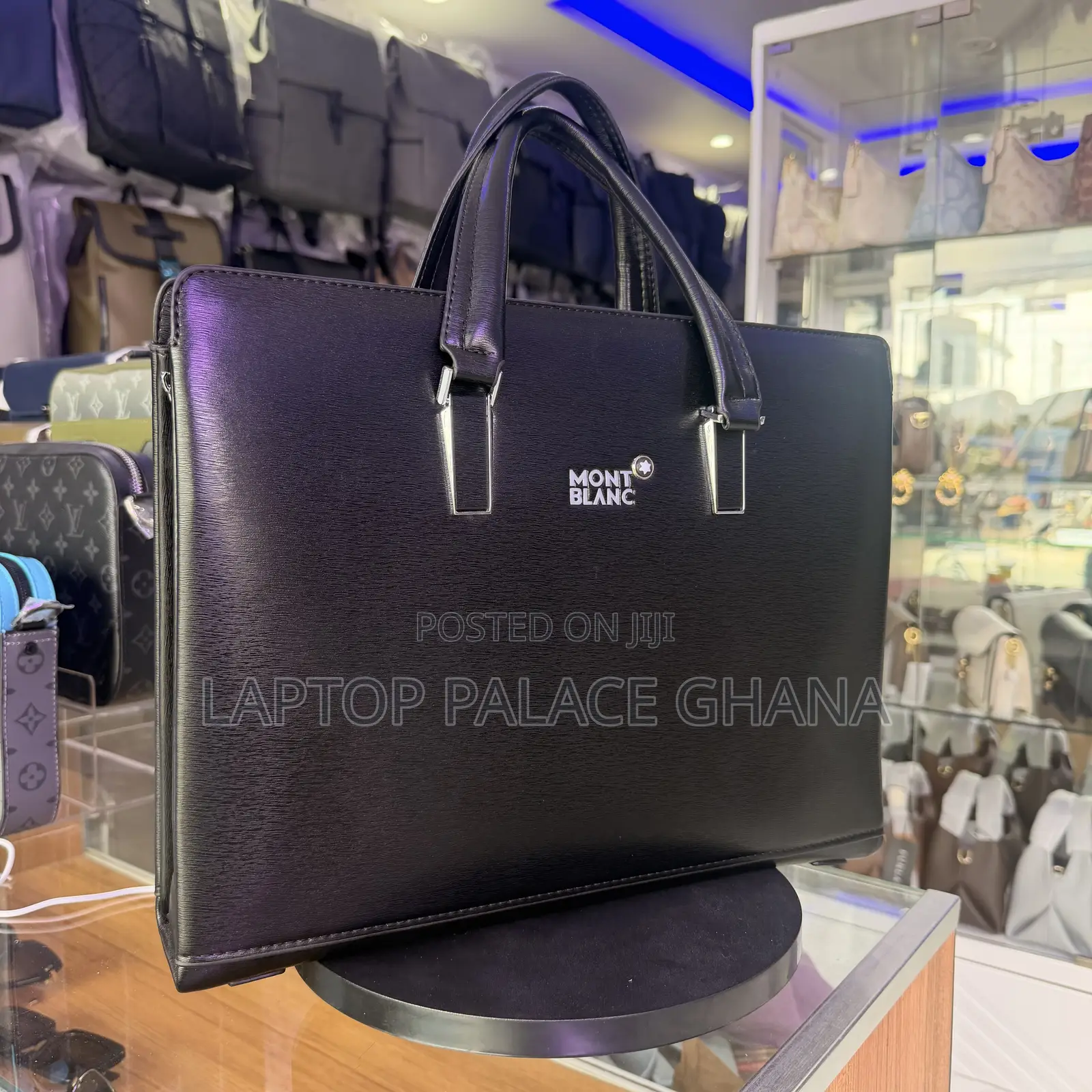Montblac Unisex Bag Leather
