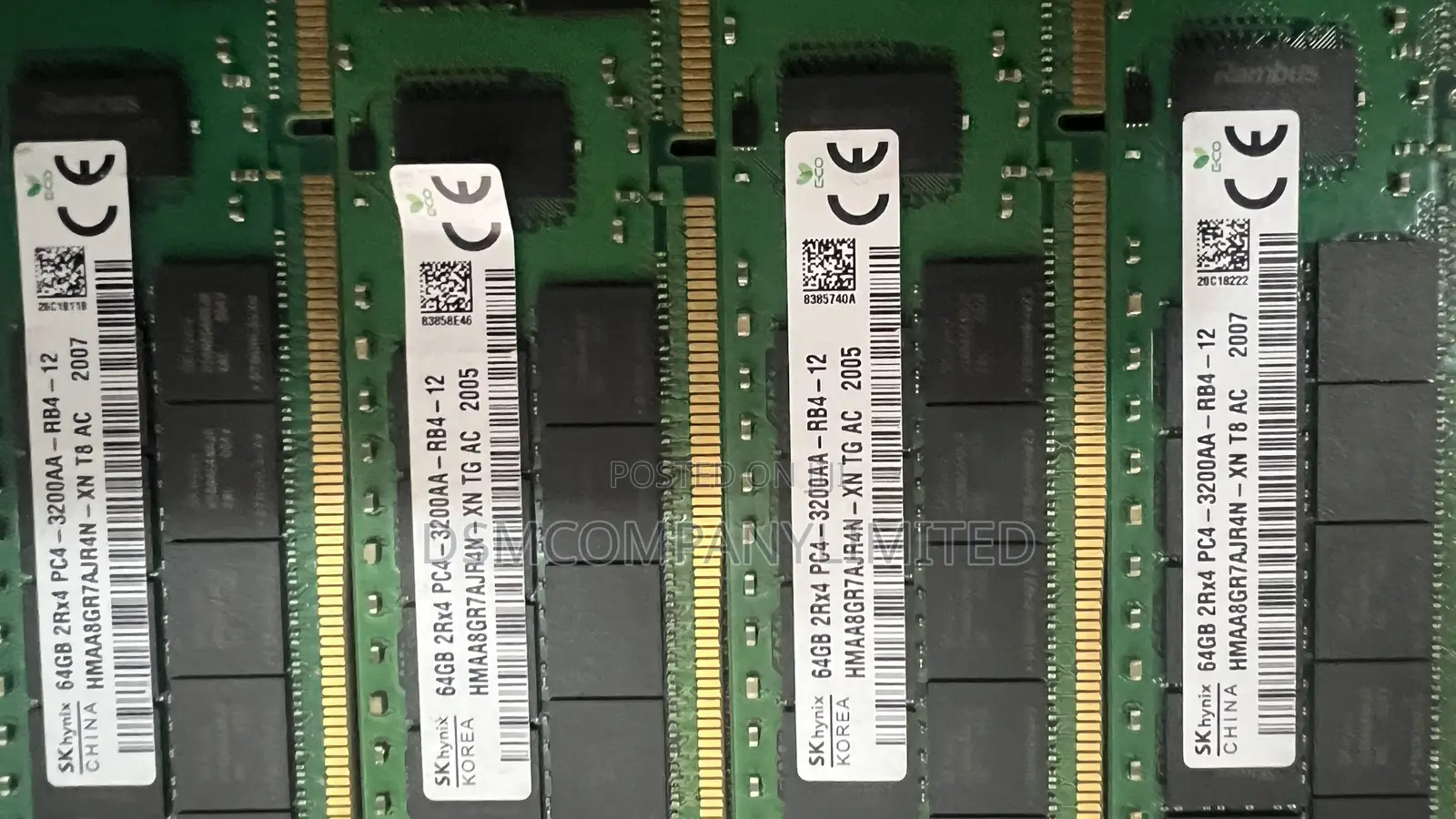 64gb Ddr4 2x4r 3200aa Ecc Ram