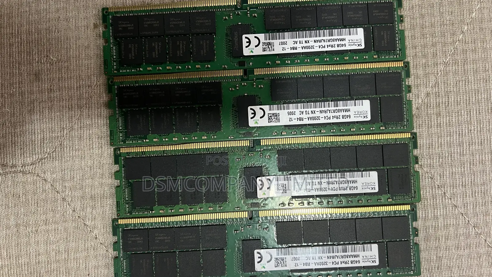 64gb Ddr4 2x4r 3200aa Ecc Ram