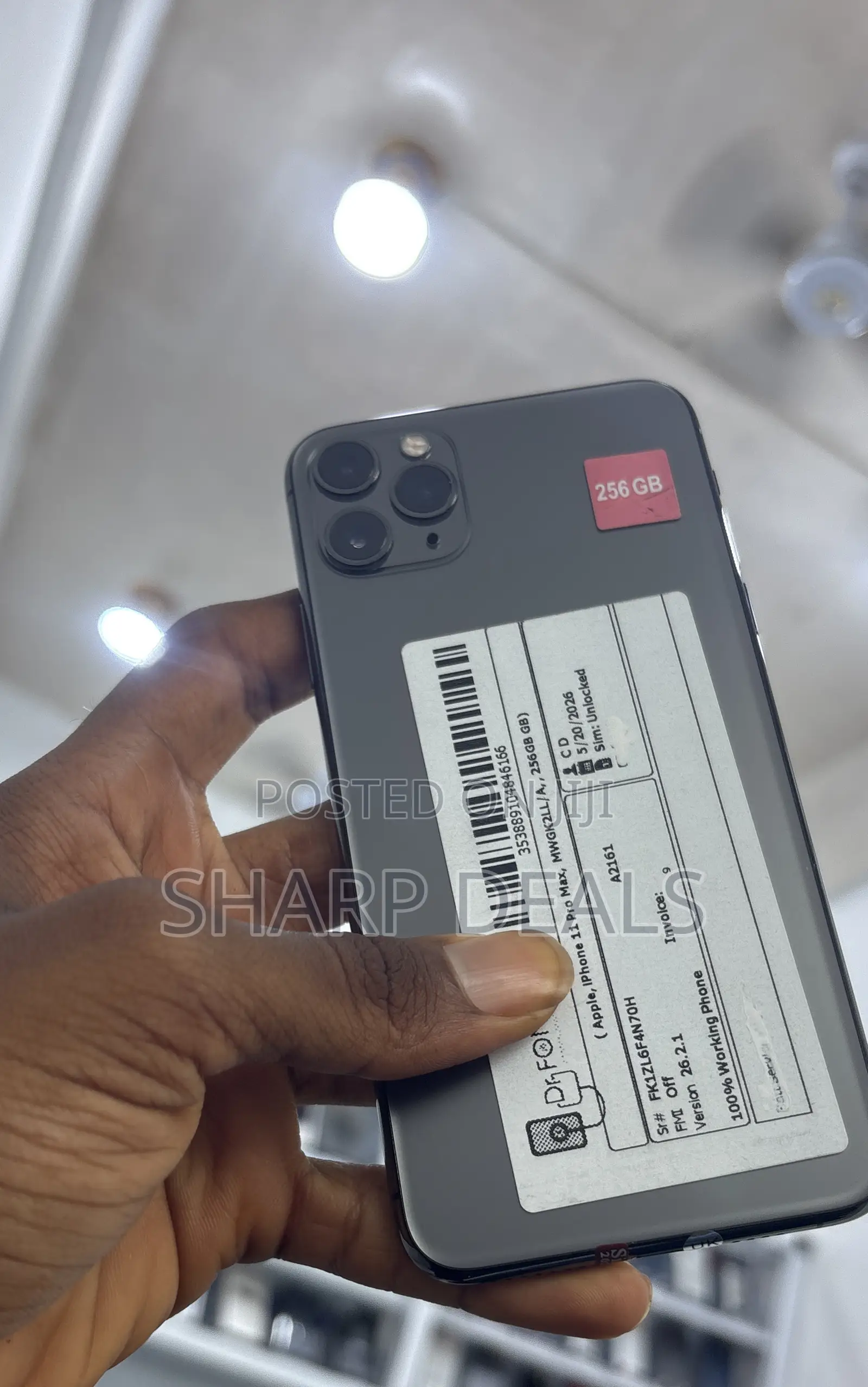 Apple iPhone 11 Pro Max 256 GB Black