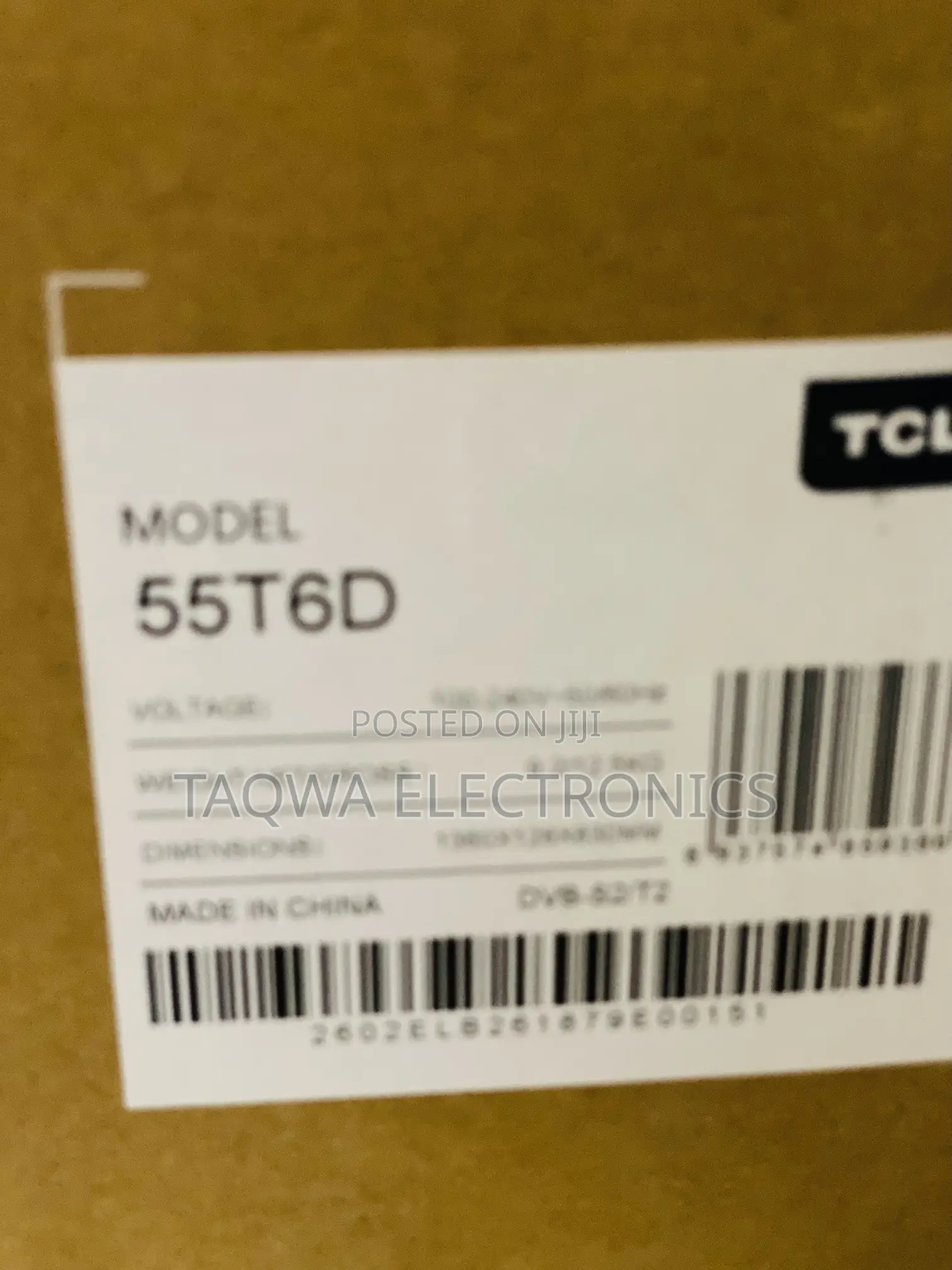 TCL 2026 Qled 55- Inch Tv