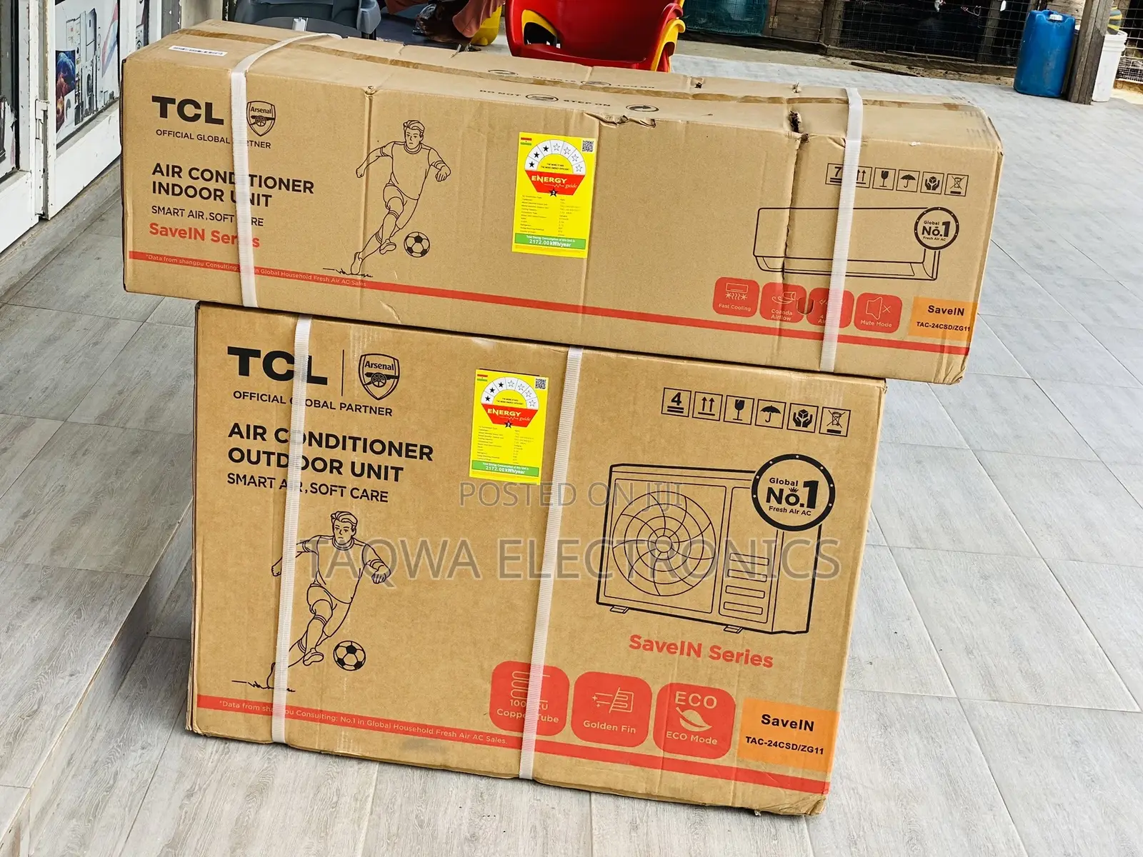 Grab the TCL 2.5hp Split Air Conditioner