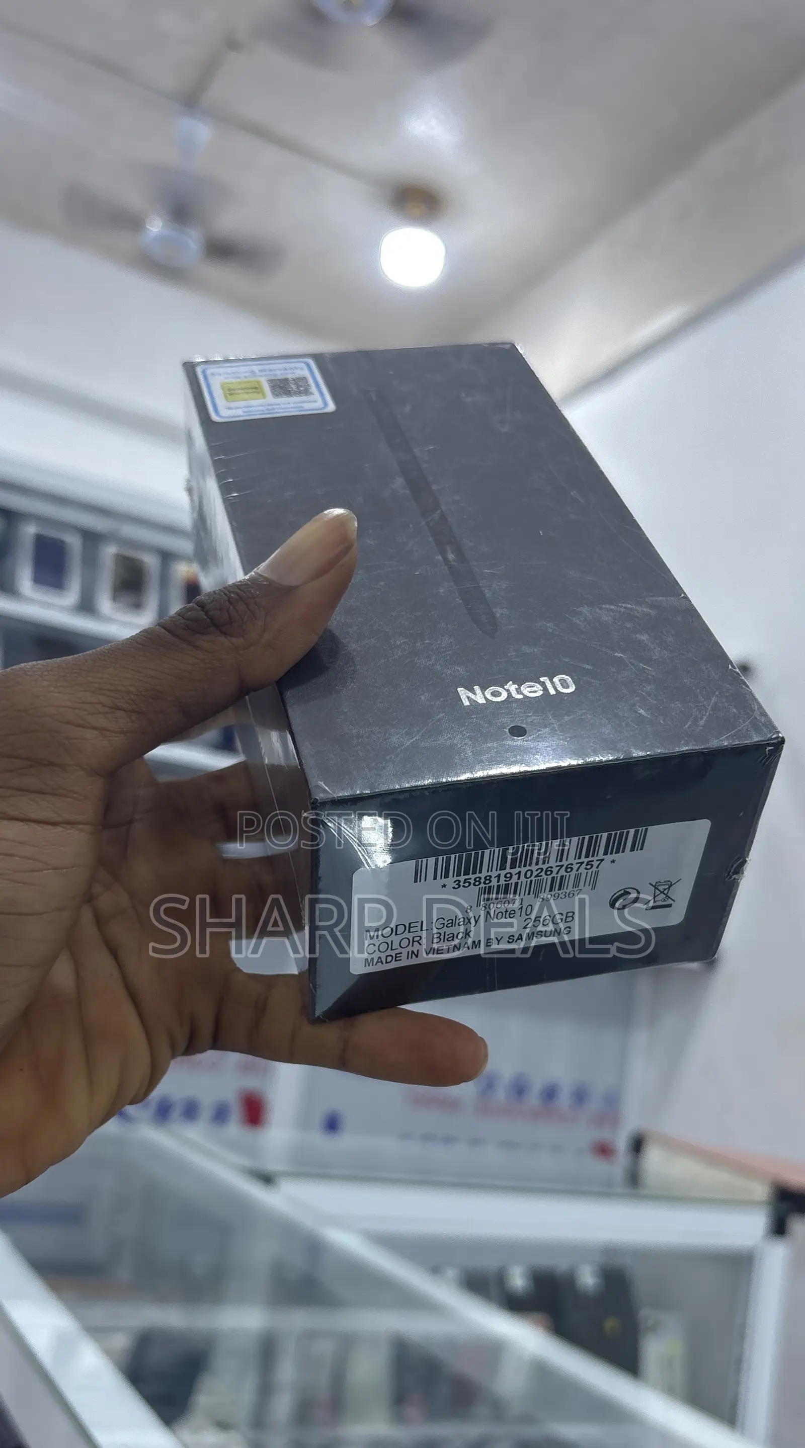 New Samsung Galaxy Note 10 5G 256 GB Black