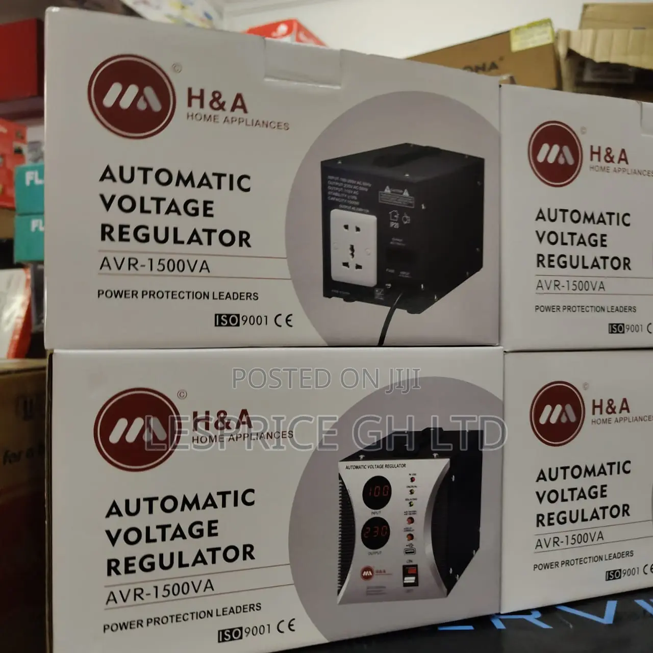 H A's Numero Uno Avr-1500va Automatic Voltage Regulator