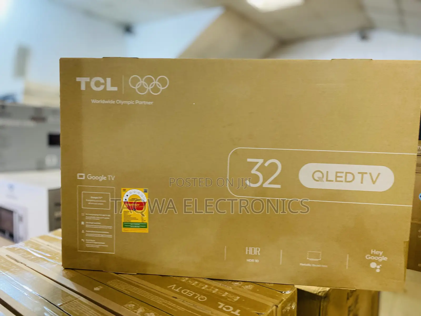 Qled TCL 32” Qled Smart Tv