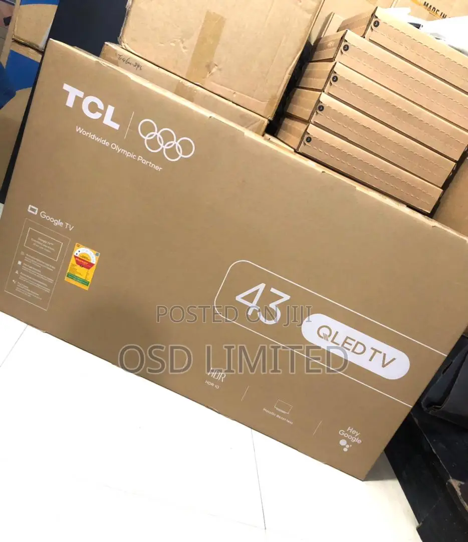 World Cup Promo See Every Detail With TCL 43" Qled Smart Tv