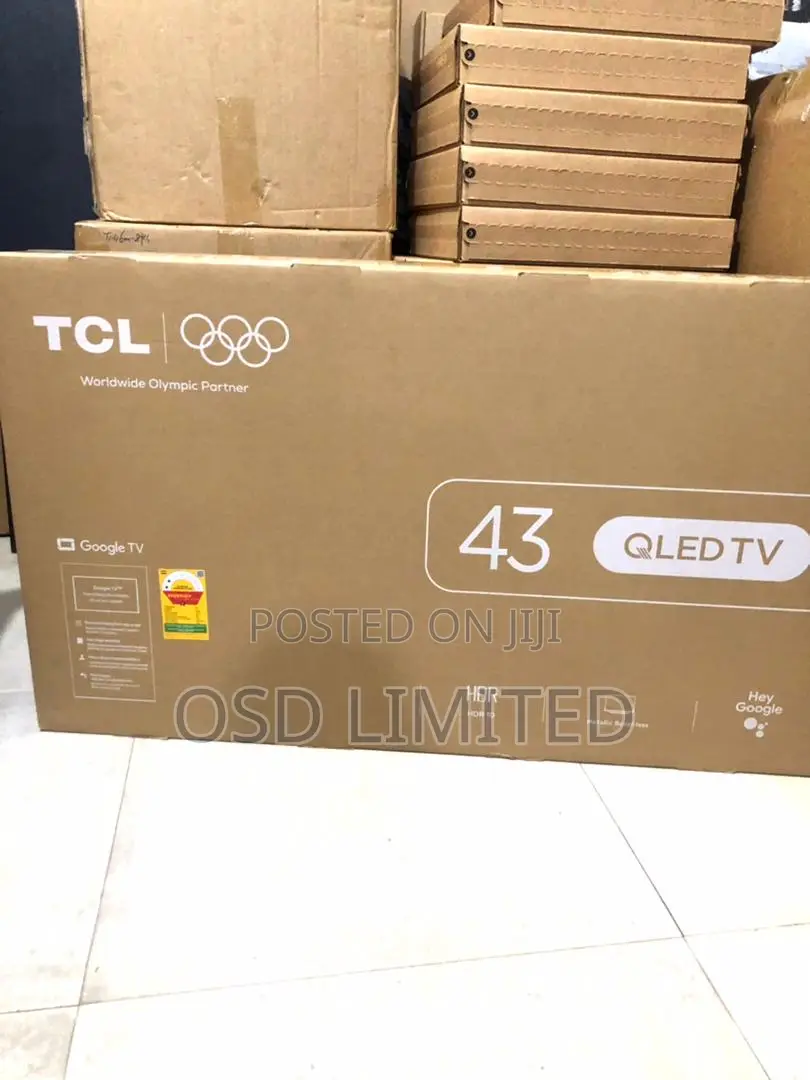 World Cup Promo See Every Detail With TCL 43" Qled Smart Tv