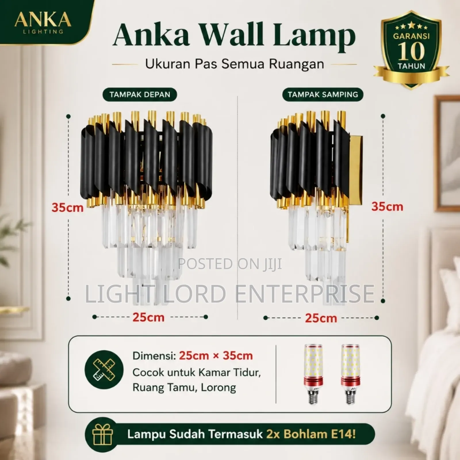 Frixchur Crystal Chandeliers Wall Light