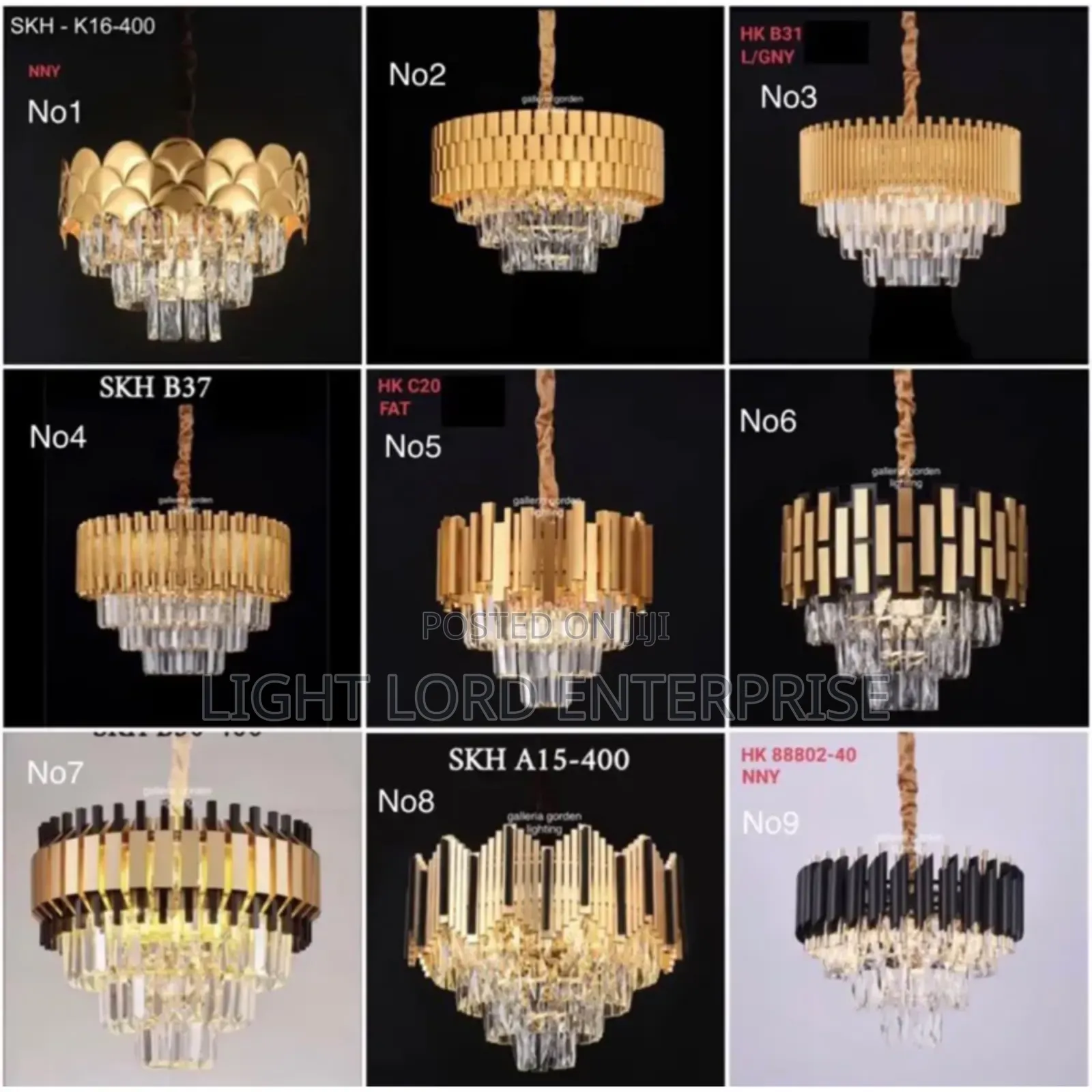 SKH Various 400mm Chandelier Light