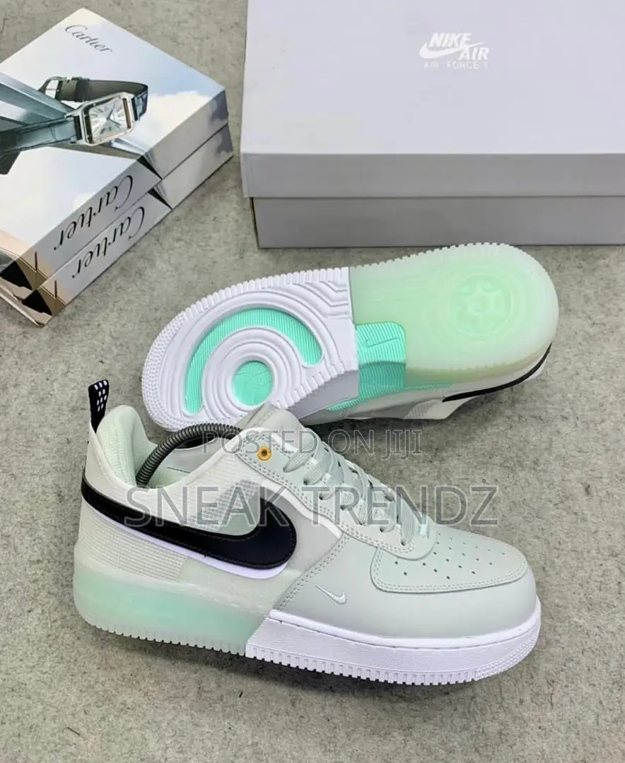 Nike Air Force React Lite Green White N Black