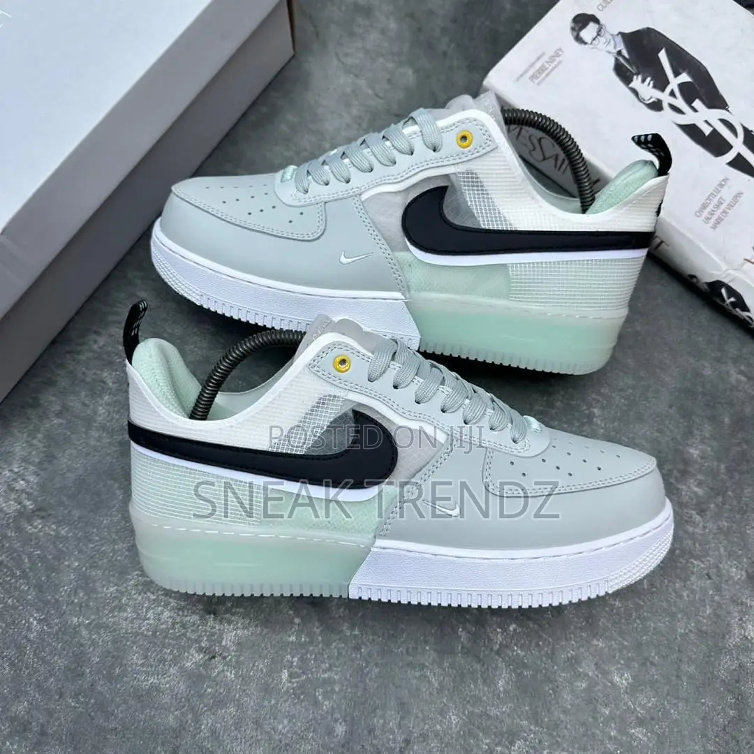 Nike Air Force React Lite Green White N Black