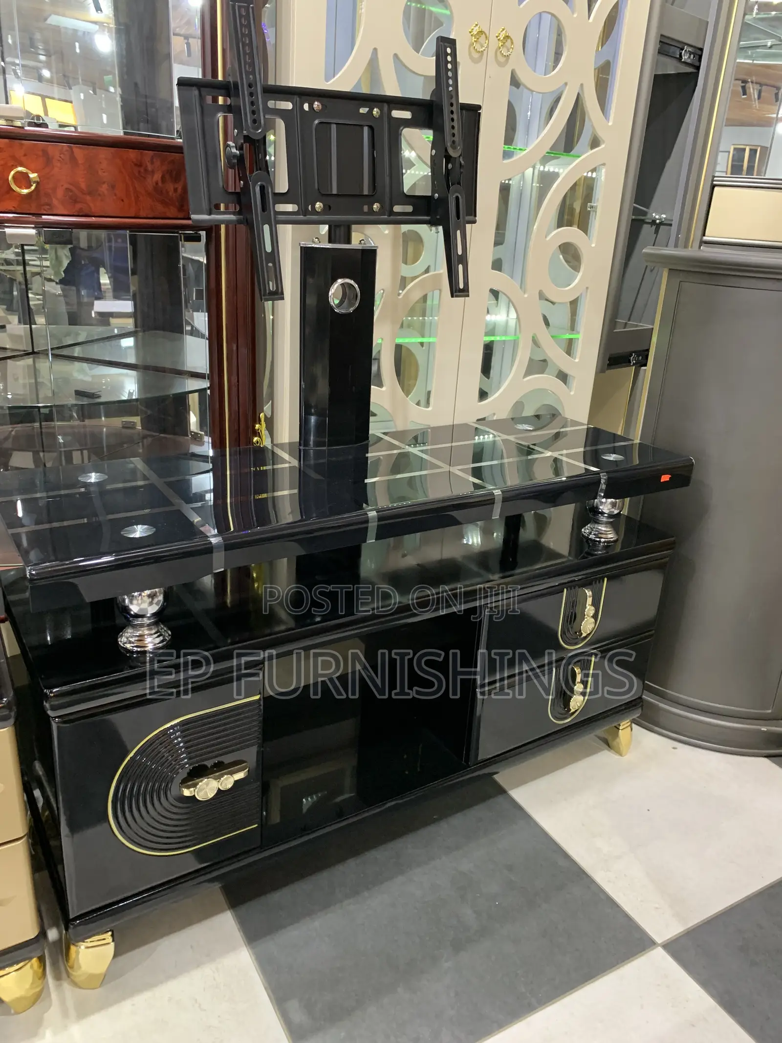 Modern Tv Stand With Wall Mount