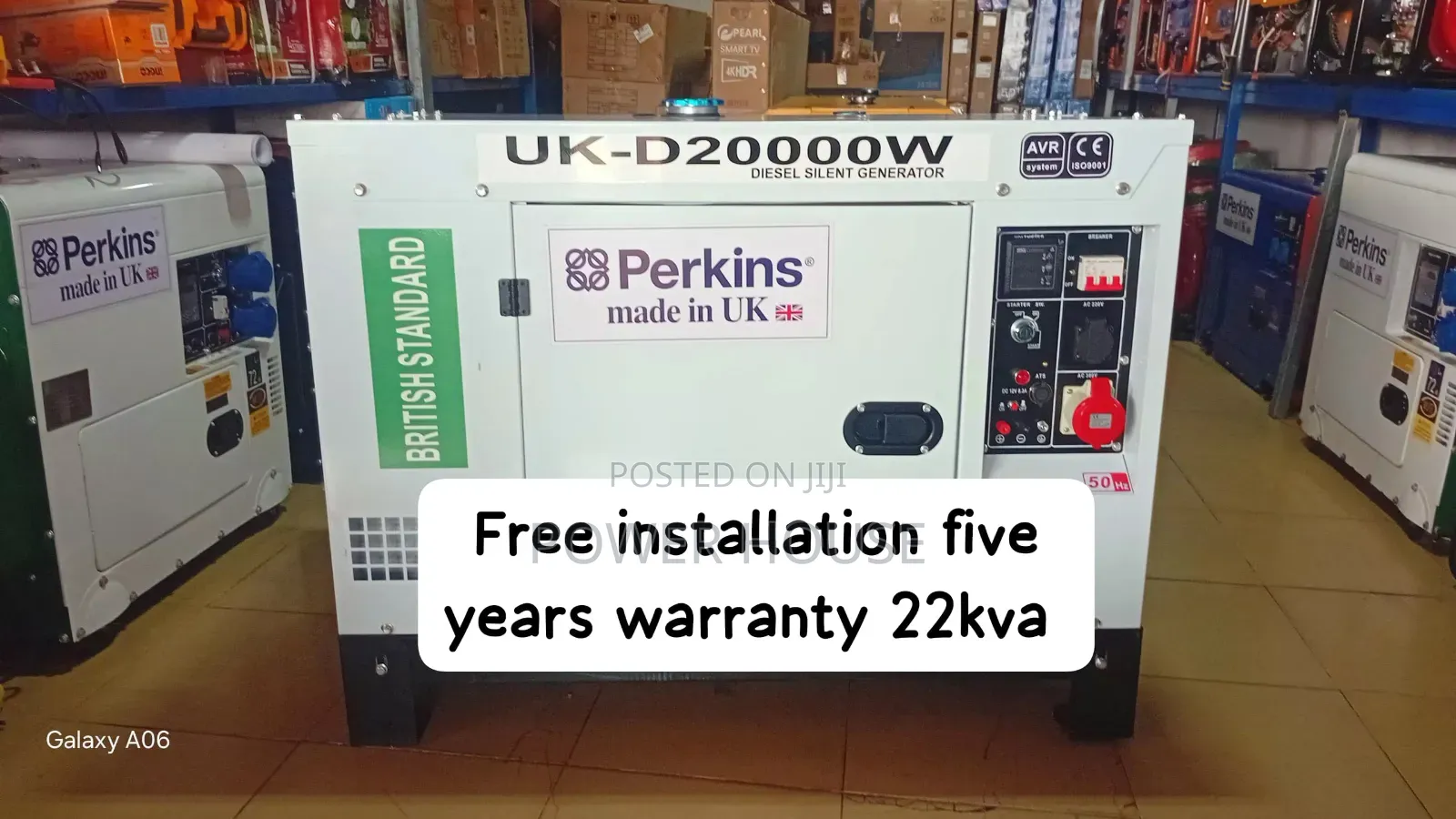 Power Your Home Business With the Reliable Perkins 22kva