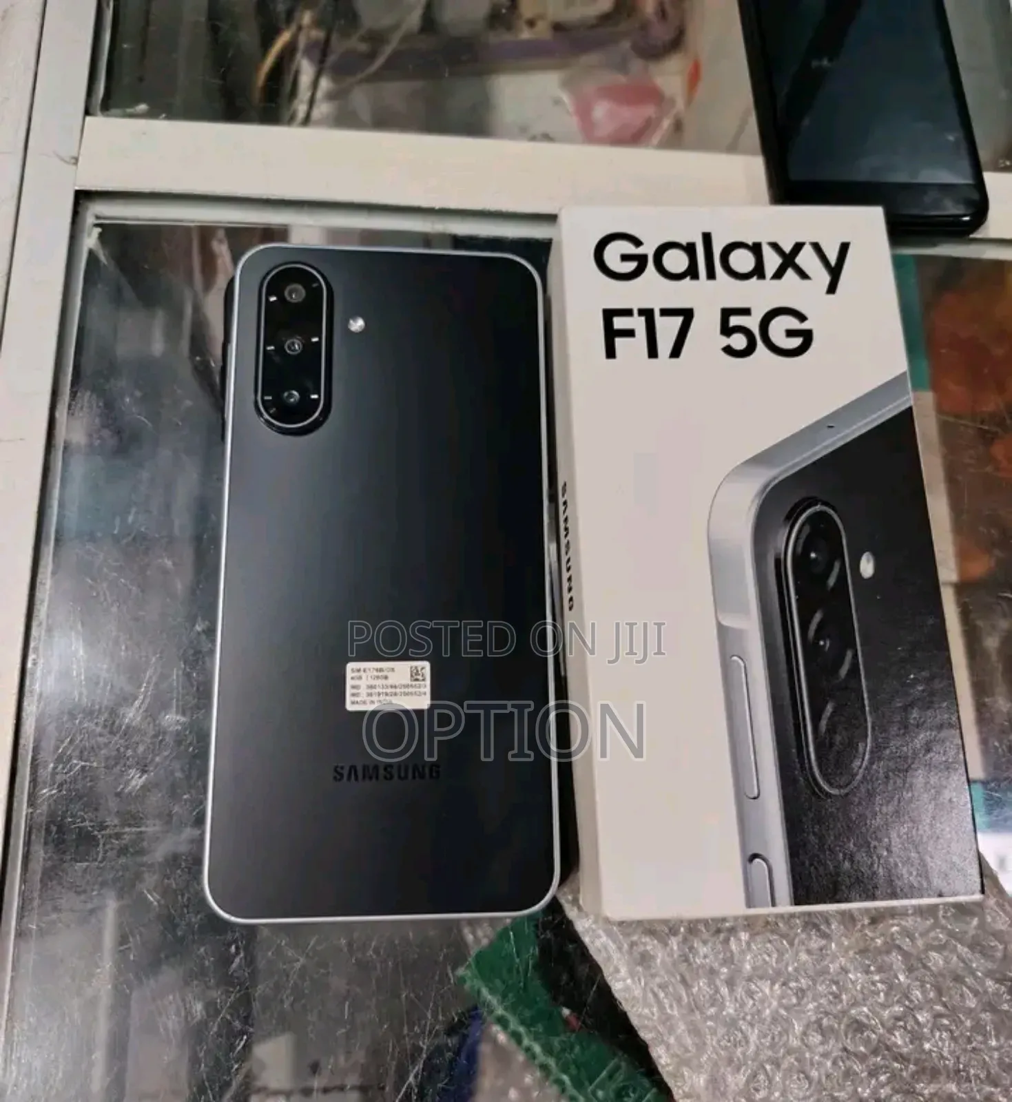 New Samsung Galaxy F17 5G 128 GB Black