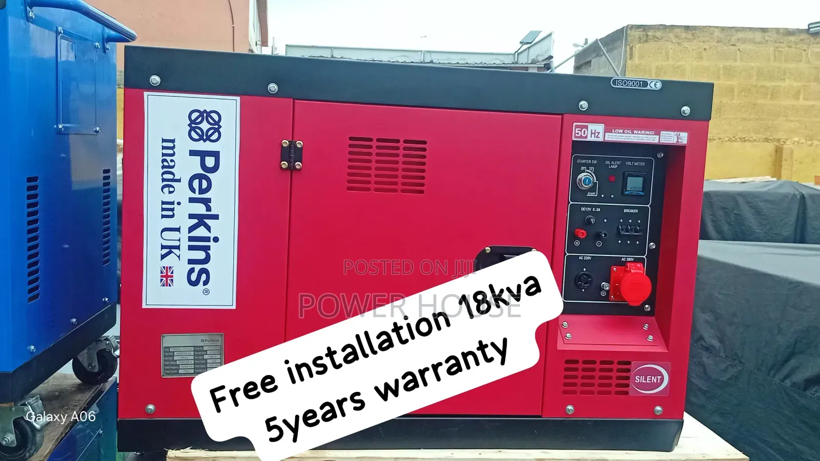 Power Without Interruption – Heavy-Duty Perkins 18kva Generator