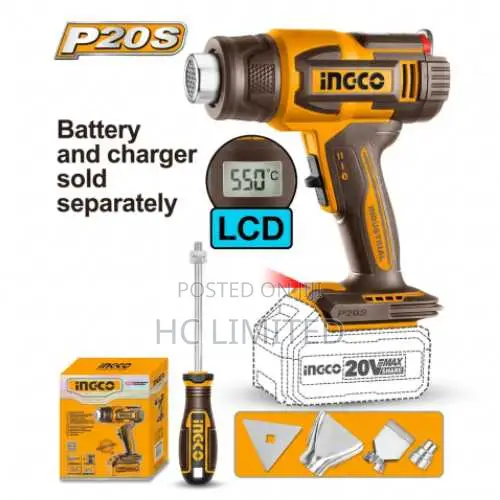 Ingco Cordless Heat Gun - Hgli2003