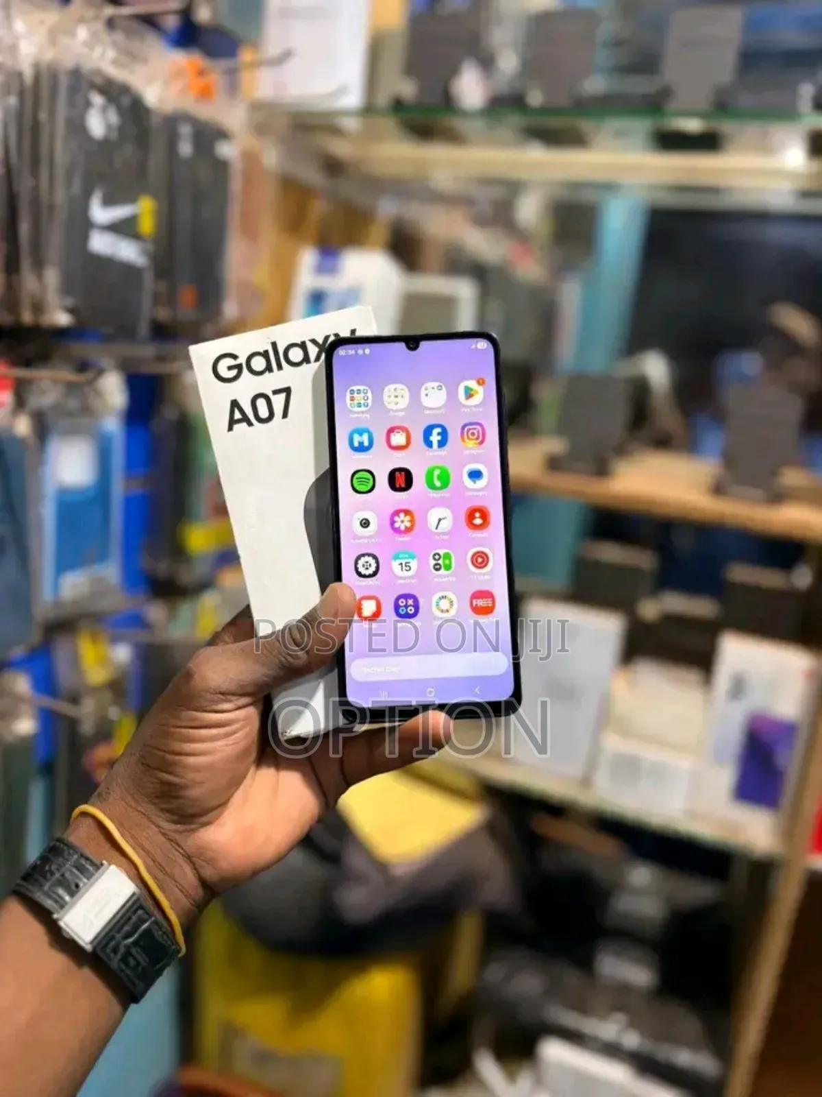 New Samsung Galaxy A07 256 GB Black