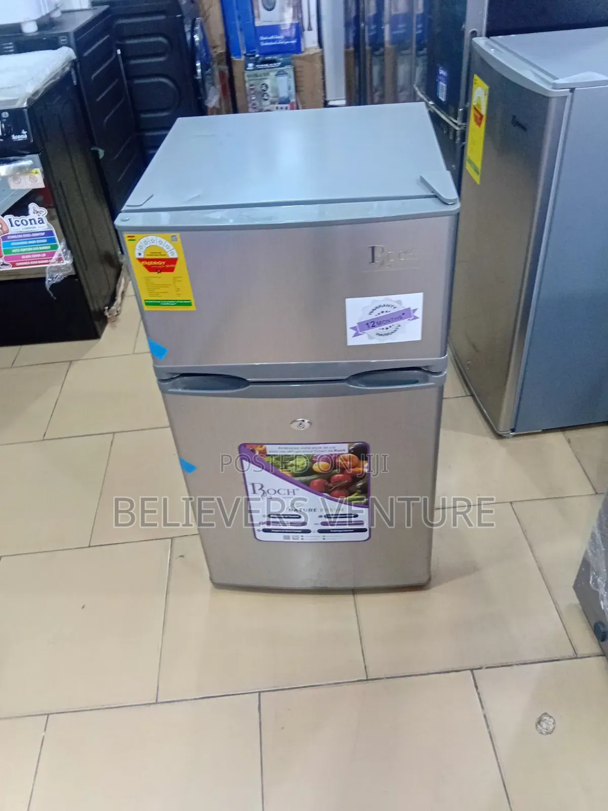 Stylish and Durable Roch Table Top Fridge