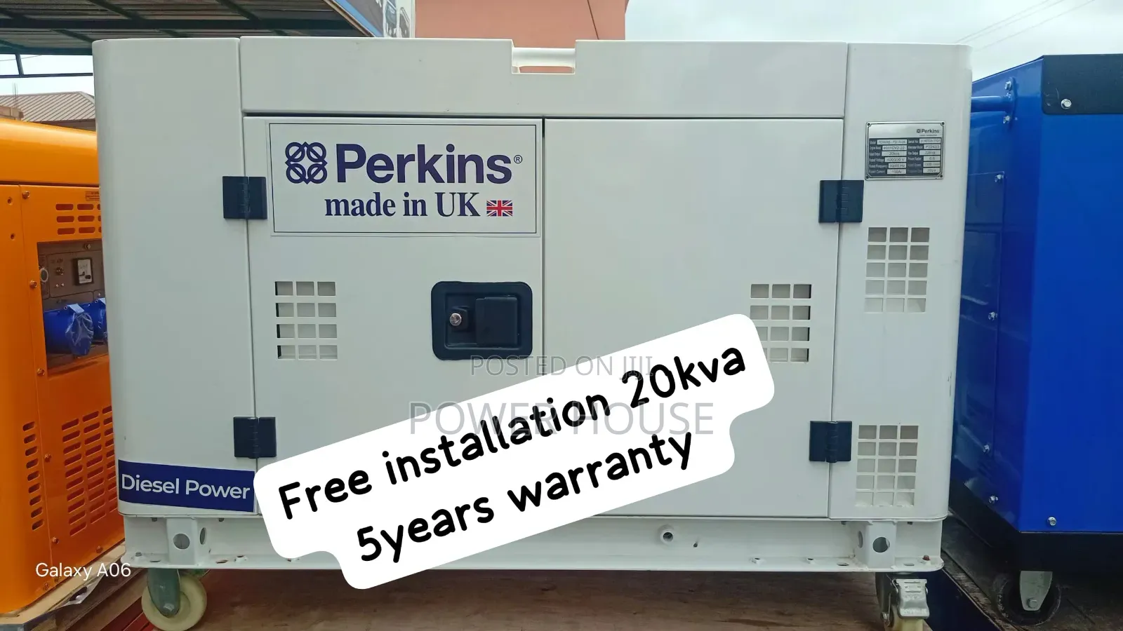 Power Every Moment With the Reliable Perkins 20kva Diesel Generator